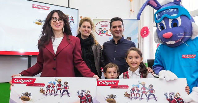 150.000 de elevi invata totul despre igiena orala corecta prin Programul Scolar Colgate 2017