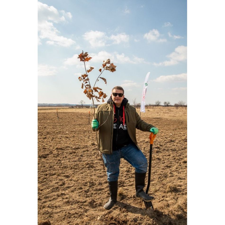 Kaufland România a plantat o pădure egală cu numărul de angajați la Scorțeni, județul Prahova