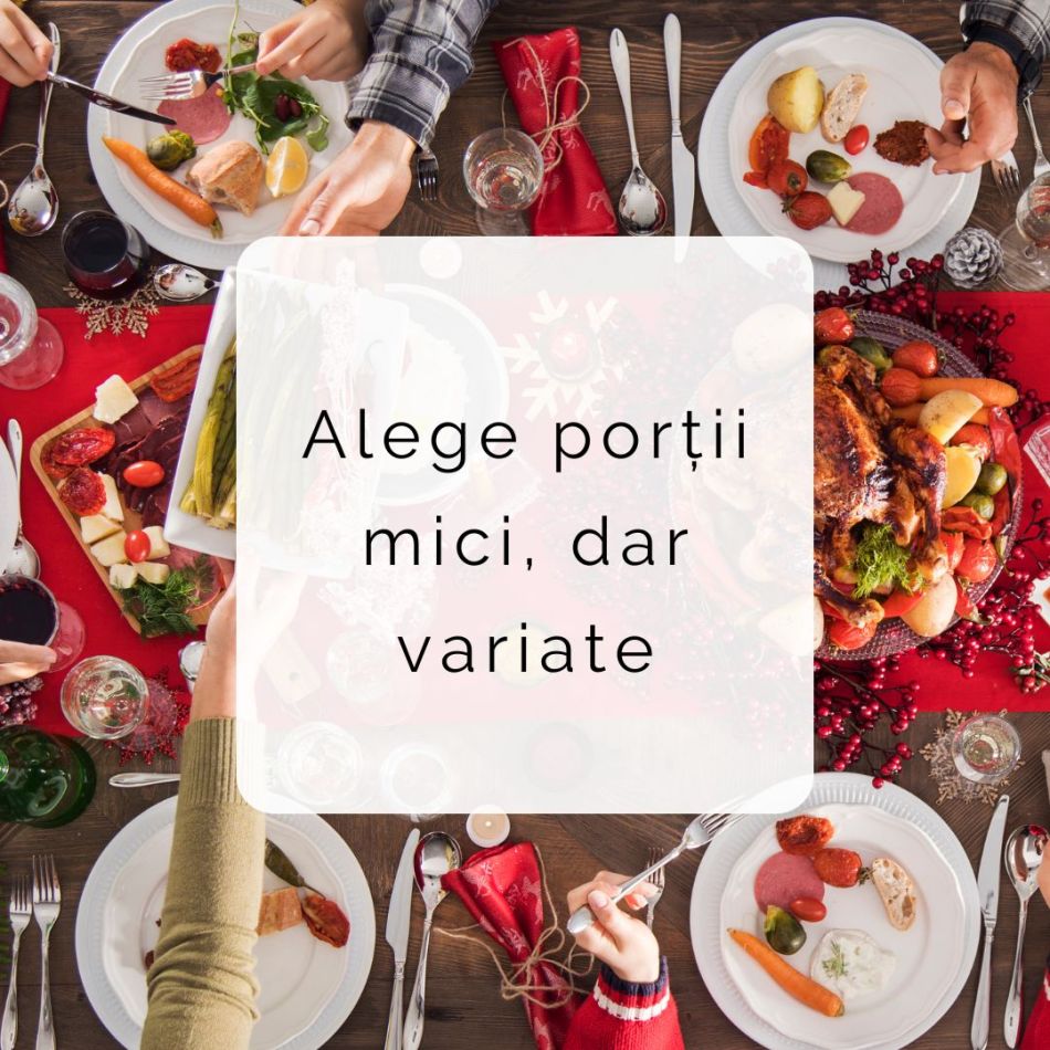 Cum să mănânci de sărbători fără să te îngrași