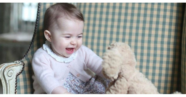 Imagini noi cu Printesa Charlotte au fost facute publice