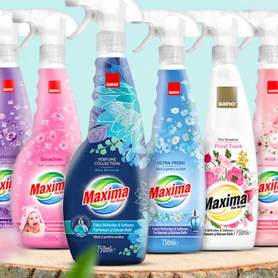 SANO MAXIMA DRYER PARFUMANT ȘI BALSAM RUFE: UN PRODUS INOVATOR, PENTRU ÎNTREAGA CASĂ