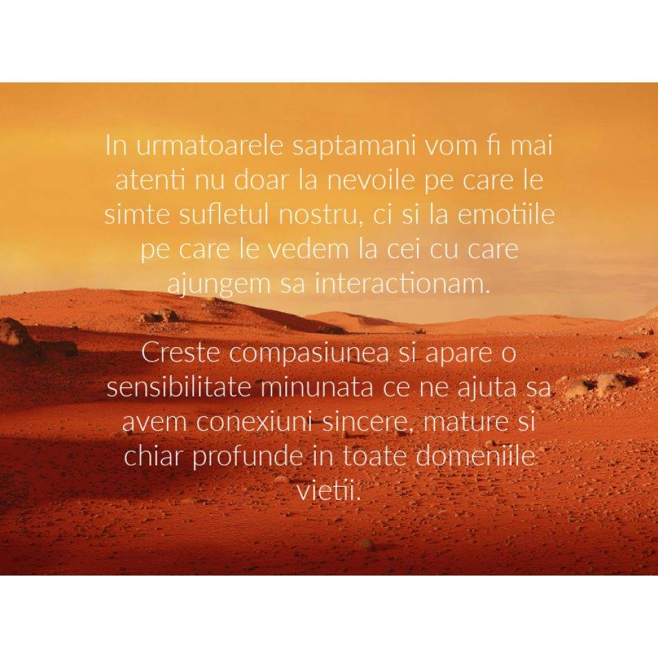 Pe 25 martie Marte intra in Rac pentru a ne invata ce conteaza cu adevarat in viata