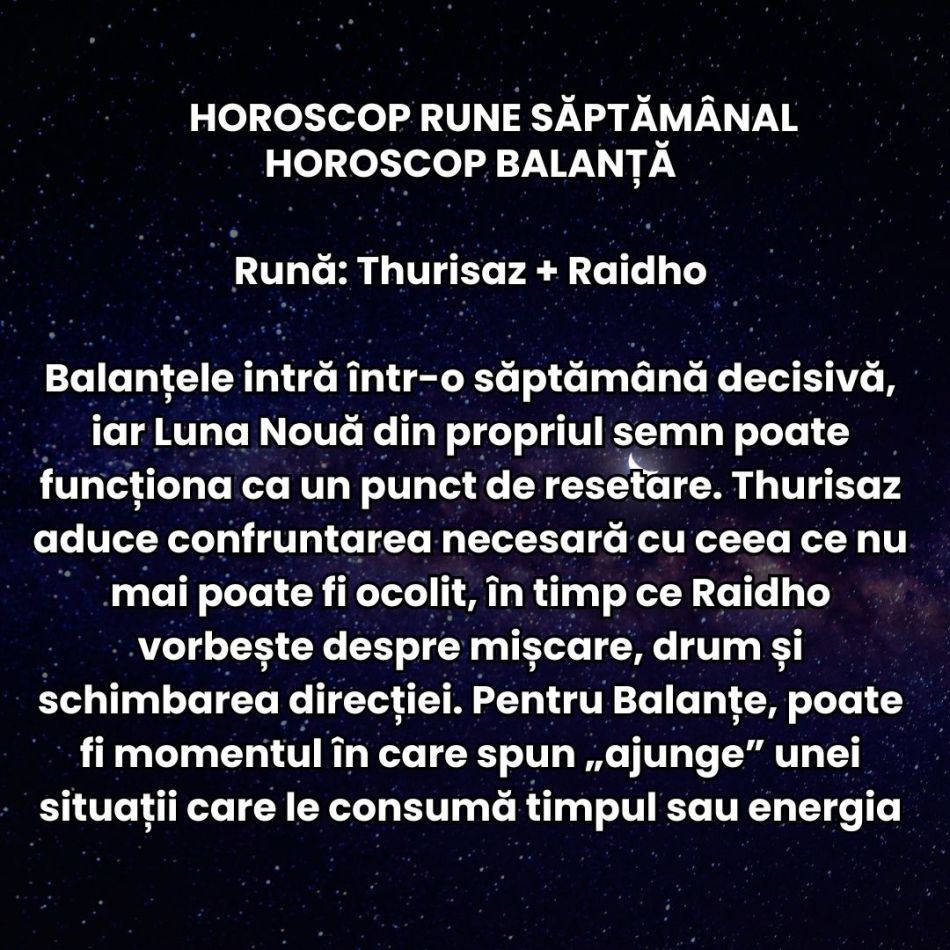 Horoscop Rune săptămâna 5-11 octombrie: Adevărul iese la iveală și schimbă mai multe relații. Totul se poate prăbuși acum!