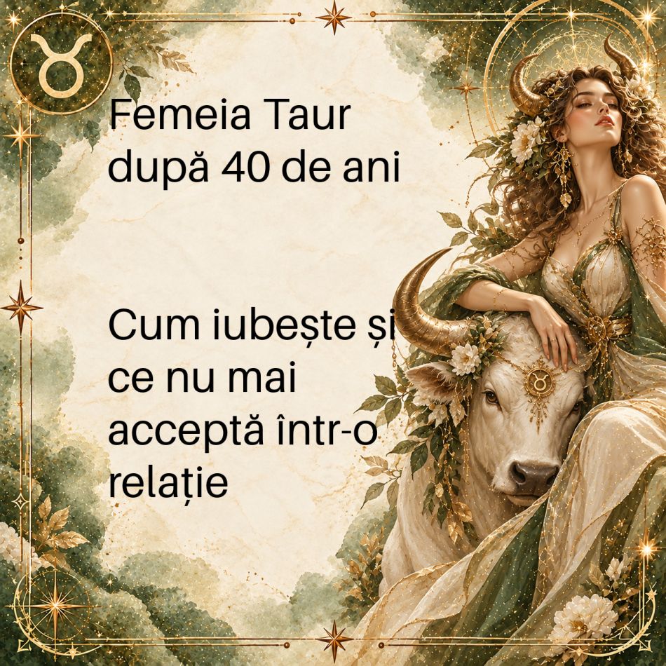 Femeia Taur după 40 de ani: cum iubește și ce nu mai acceptă într-o relație