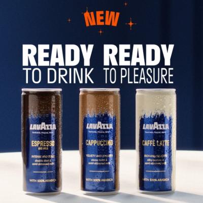 Lavazza aduce vara italiană în România cu noile băuturi reci din gama Ready To Drink