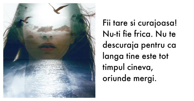 Poate ca tu esti firava, insa ingerul tau pazitor este puternic