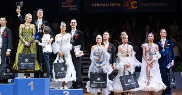 Rareș Cojoc și Andreea Matei, triumf la German Open Championships. Moment emoționant pe podium, alături de fiul campionului