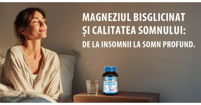 Magneziul Bisglicinat și calitatea somnului: de la insomnii la somn profund