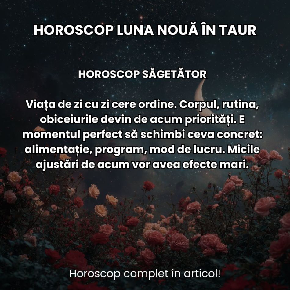 Luna Nouă în Taur din 16 mai ne oferă super-puteri de manifestare! Dorințele noastre devin acum realitate!