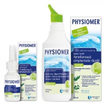 (P) Nou! Physiomer Eucalipt  - Solutia 100% naturala pentru desfundarea cailor nazale, fara efecte secundare