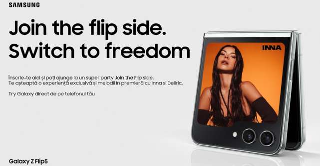 Samsung redefinește libertatea și deschide porțile către un univers de posibilități cu Galaxy Z Flip5 și Galaxy Z Fold5