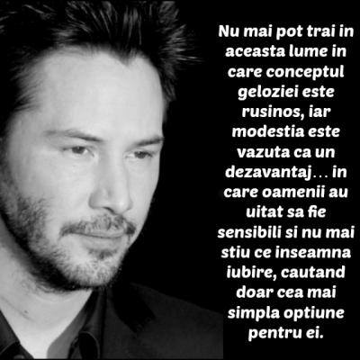 Cele mai frumoase citate de viata oferite de Keanu Reeves