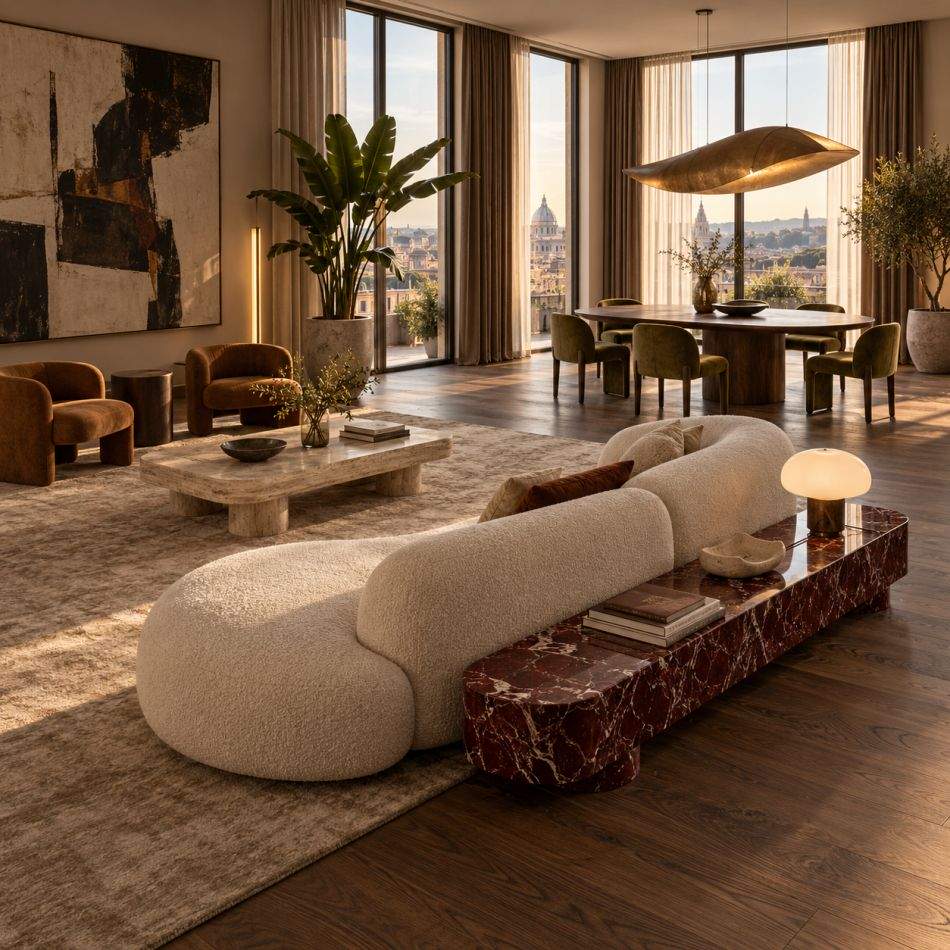 Spațiul dintre living și dining poate deveni vedeta casei: 5 idei elegante de separare fără să construiești un perete