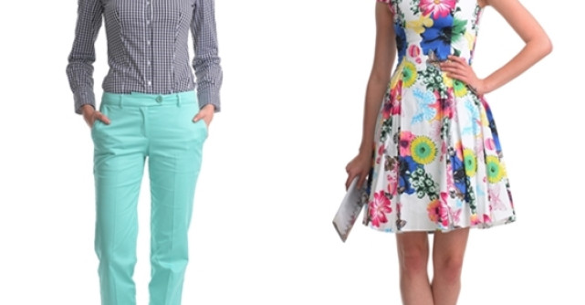 Tinute office pline de culoare 