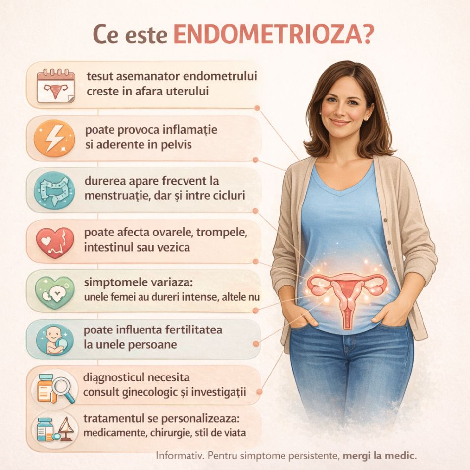 Endometrioza, doar o boală modernă? Adevărul despre cauze, simptome și infertilitate + posibile tratamente