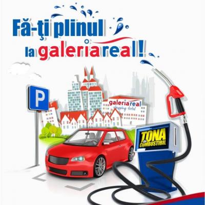 Castiga o tona de combustibil la Galeria Real