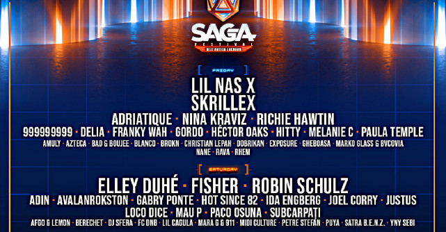 SAGA Festival anunta programul pentru cele 3 zile de festival si artisti care se alatura line-up-ului