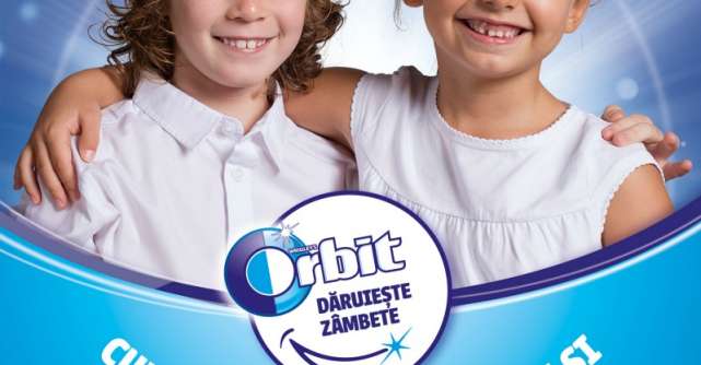 Orbit investeste in viitorul copiilor si lanseaza a treia editie a campaniei 'Orbit daruieste zambete'