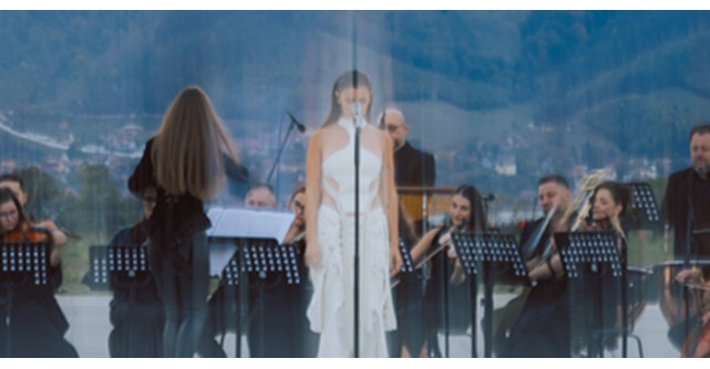 Alina Eremia cucerește inimile cu Dacă ar fi pentru o zi, o capodoperă orchestrală filmată într-un decor spectaculos 