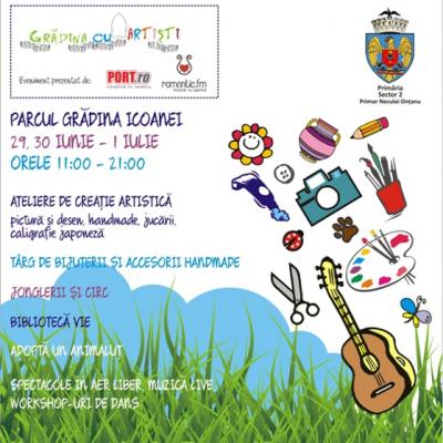 Weekend la Gradina cu Artisti