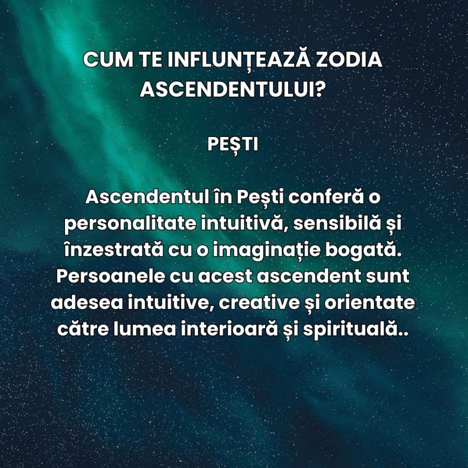 Care este semnificația ASCENDENTULUI în astrologie și de ce e important în horoscopul personal? 