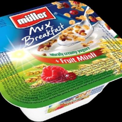 Muller Mix Breakfast - fii in forma de la primele ore ale diminetii!