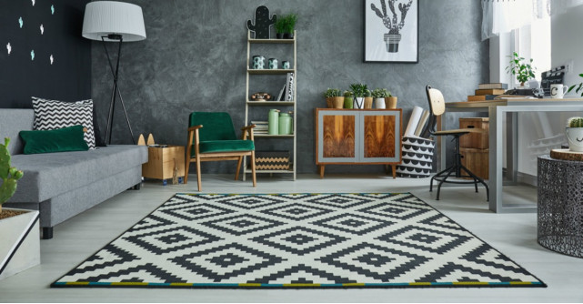 Covoare moderne pentru living: 7 modele cu design unic