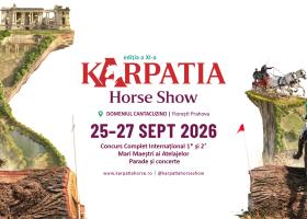 Karpatia Horse Show 2026 pe Domeniul Cantacuzino: tradiție ecvestră și renașterea unui simbol arhitectural