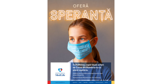 Consiliere psihologică gratuită pentru copiii care și-au pierdut părinții în pandemie 