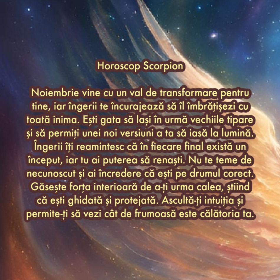 Mesajul îngerilor pentru noiembrie 2024 pentru fiecare zodie în parte