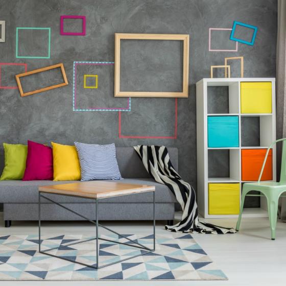 Accesorii pline de culoare pentru locuinta