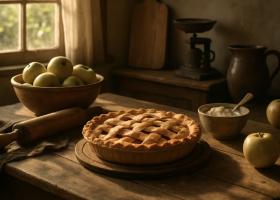 Cea mai ușoară plăcintă cu mere - Rețetă simplă de post