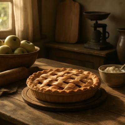 Cea mai ușoară plăcintă cu mere - Rețetă simplă de post