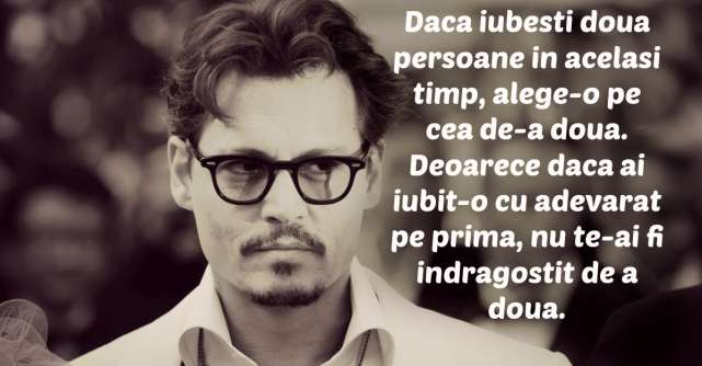 Cele mai frumoase citate ale lui Johnny Depp
