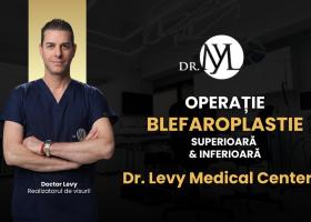 Blefaroplastie superioară & inferioară la Clinica Dr. Levy din București & Timișoara
