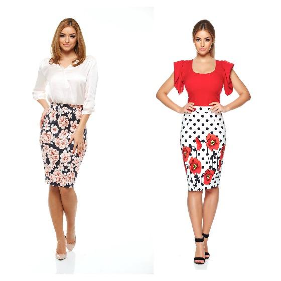 Tips & Tricks: Cum porti fusta cu imprimeu floral