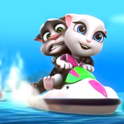 Copiii pot învăța de mici obiceiuri sănătoase  de la Talking Tom și prietenii lui 