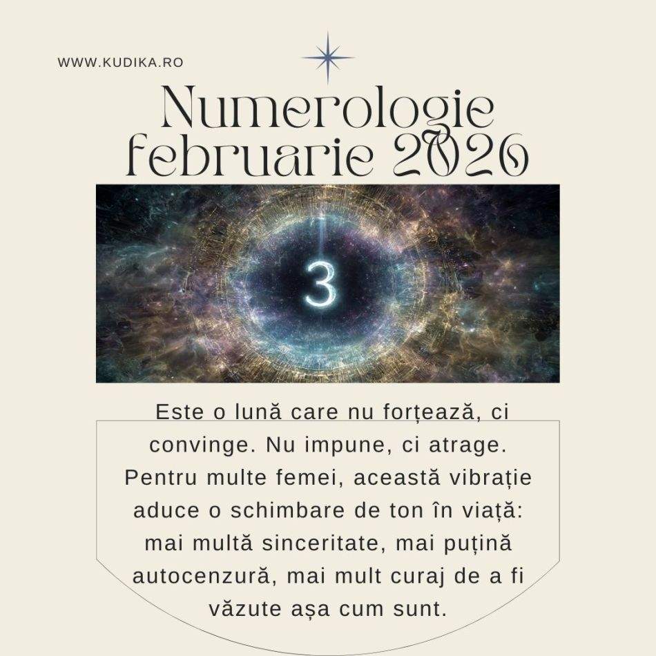 Februarie 2026 îți deblochează vocea interioară. Vibrația numerologică 3 să te afirmi, să vindeci și să alegi mai clar