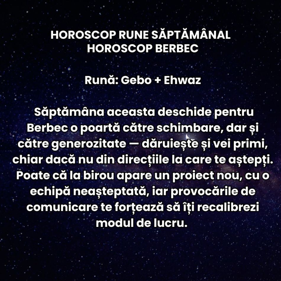 Horoscop Rune săptămâna 21-27 iulie 2025: Simțim cum inima vrea una, iar mintea alta. Se pot naște scântei dureroase.