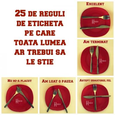 25 de reguli de eticheta pe care toata lumea ar trebui sa le stie