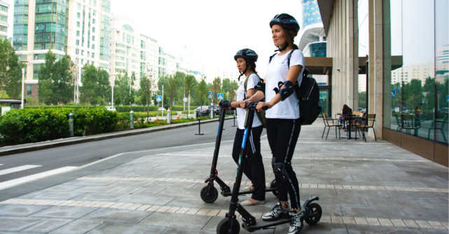 Mersul pe trotinetă – o formă ideală de a face mişcare