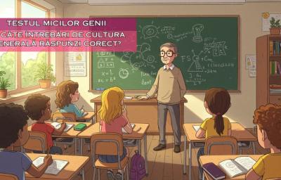 Testul Micilor Genii: La câte întrebări de cultura generală răspunzi corect?