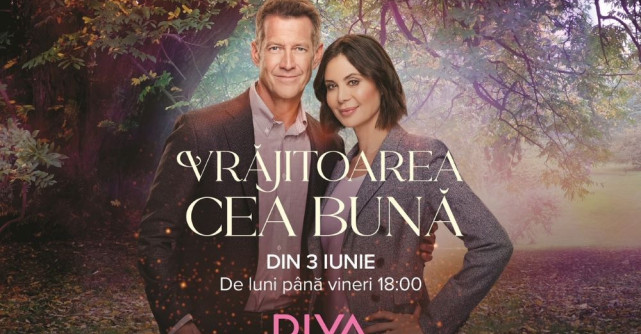 Din 3 iunie, DIVA difuzează câte două episoade magice din serialul Vrăjitoarea cea bună (sezoanele 1-7)