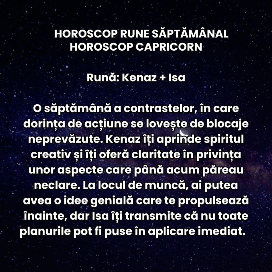 Horoscop Rune săptămâna 14-20 aprilie 2025: Trecem printr-o săptămână a contrastelor! Noile direcții prind contur rapid