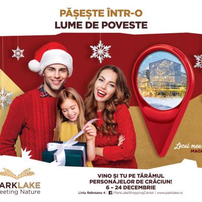În luna decembrie, pășește într-o lume de poveste la ParkLake Shopping Center