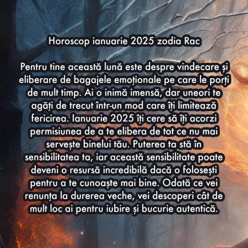 Horoscop ianuarie 2025. O lună de cotitură pentru toate zodiile. Înfruntăm karma sau ne revendicăm puterea?