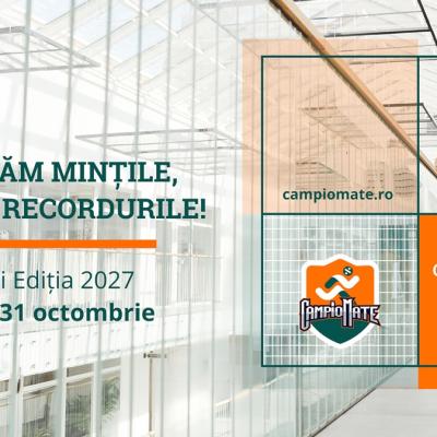 CampioMATE – campionatul național de matematică pe echipe a dat startul înscrierilor pentru Ediția 2027
