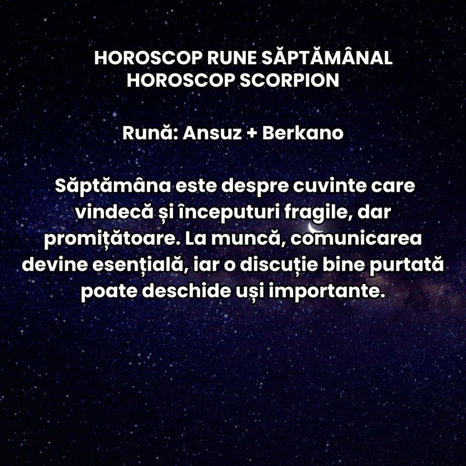 Horoscop Rune săptămâna 30 martie-5 aprilie: Suntem supuși unui test colectiv, iar unele planuri scârțâie. Astrele nu iartă!