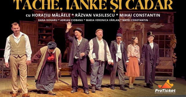 „Take, Ianke și Cadâr”, „Regina mama”, „Antiportret de familie” și „Simfonia iubirii”, în luna martie pe scenele din țară