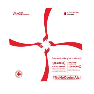 Sistemul Coca-Cola în Romania donează bani pentru echipamente medicale, precum și băuturi pentru spitale și centre de carantină